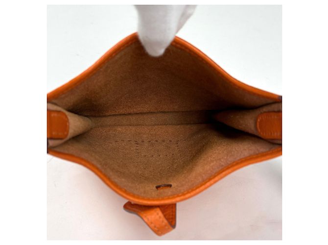 Hermès Hermes Evelyne TPM Pochette Mini Bag Arancione - vista 8