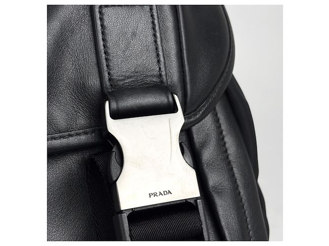 Zaino Prada PRADA Logo Nero - vista 8