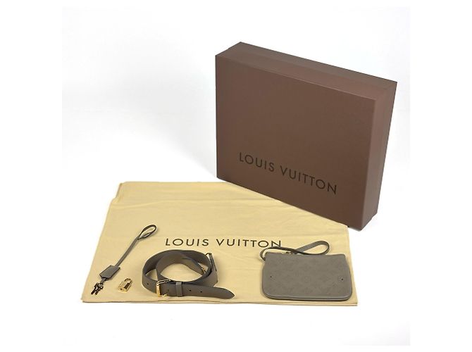 Borsa Louis Vuitton Selene MM Taupe - vista 9