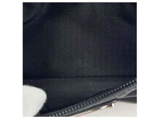 Borsa a tracolla Prada con placca logo PRADA Nero - vista 6