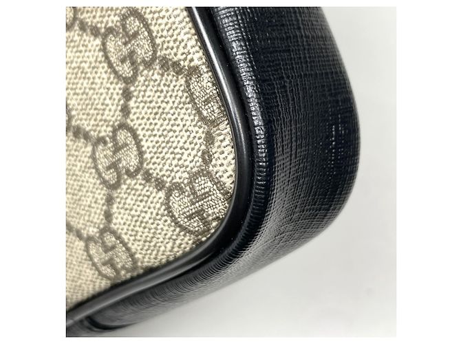 Gucci Sherry Line Umhängetasche Braun Schwarz - Ansicht 4