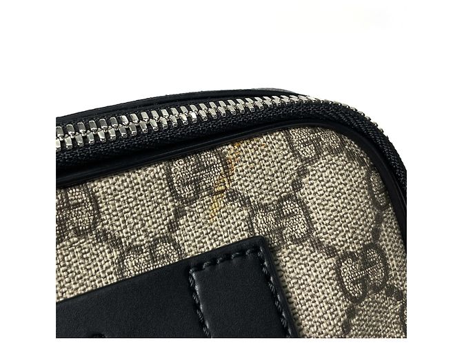 Gucci Sherry Line Umhängetasche Braun Schwarz - Ansicht 5