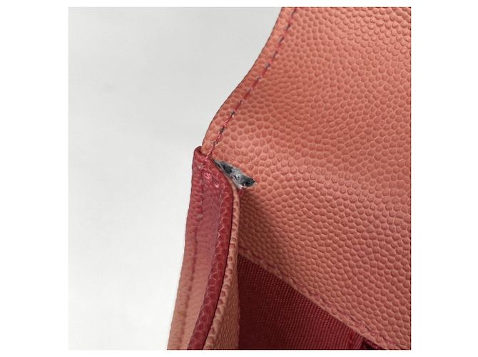 Borsa Chanel Matelassé in rosa salmone - vista 9
