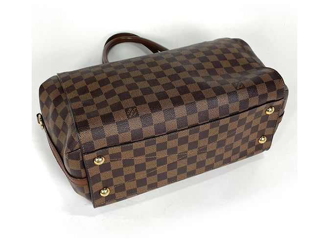 Borsa Louis Vuitton Greenwich Marrone Damier ebene - vista 2