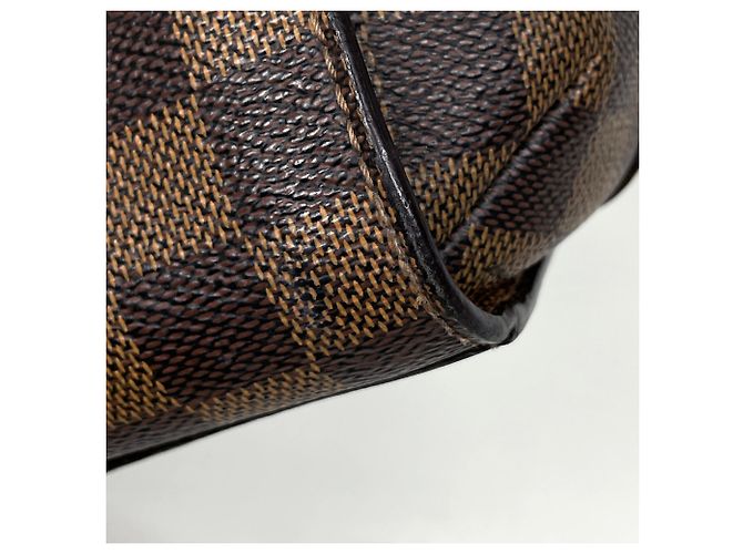 Borsa Louis Vuitton Greenwich Marrone Damier ebene - vista 3