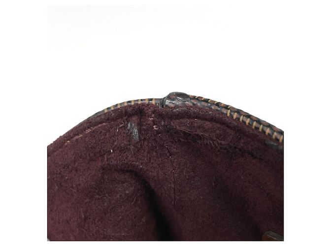 Borsa Louis Vuitton Greenwich Marrone Damier ebene - vista 9