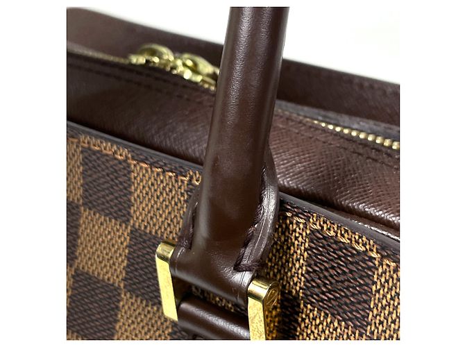 Bolso de mano Louis Vuitton Triana Castaño Damier ebene - vista 6