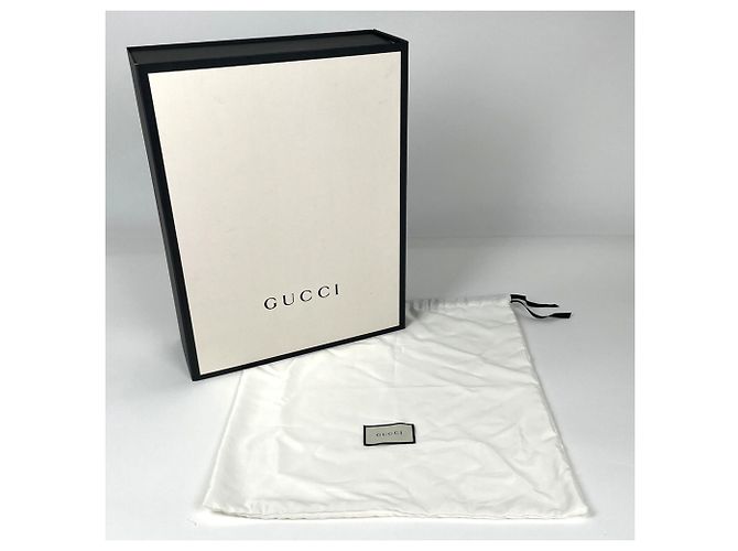 Bolsa de mão Gucci Guccissima em couro cinza Marrom - vista 11