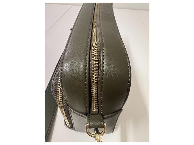 Aigner Borsa a Tracolla in Pelle Kaki Verde scuro - vista 17
