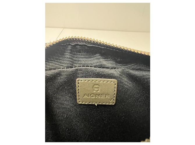 Aigner Borsa a Tracolla in Pelle Kaki Verde scuro - vista 6