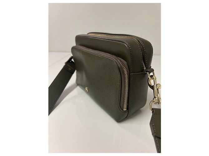 Aigner Borsa a Tracolla in Pelle Kaki Verde scuro - vista 8