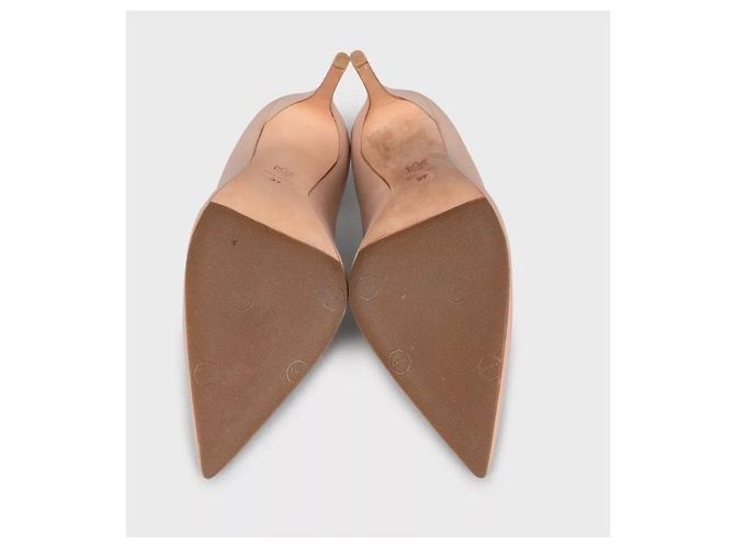 Décolleté stiletto a punta Alexander McQueen Beige EU 37 Usate - vista 5