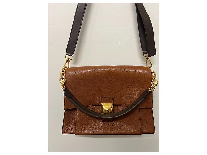 Furla Borsa a Tracolla in Pelle Marrone - vista 10