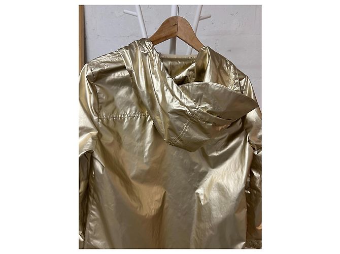 Autre Marque Chaqueta impermeable dorada con capucha La Petite Étoile Dorado - vista 5