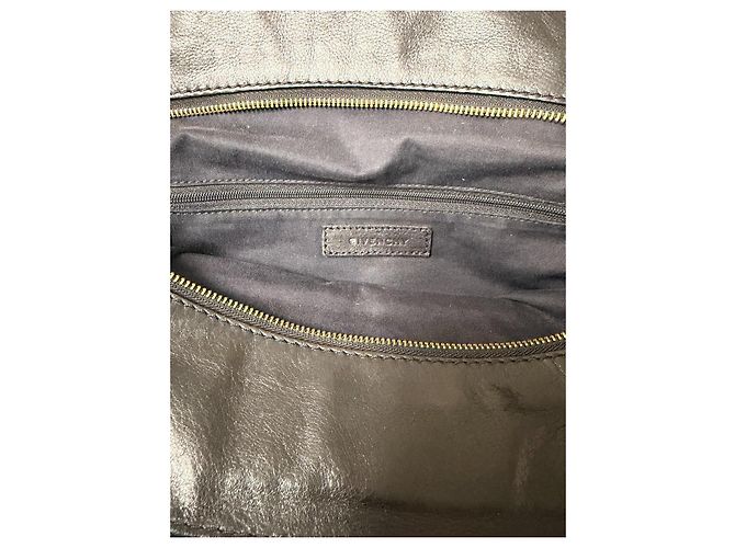 Givenchy Borsa a mano in pelle nera Nero - vista 3