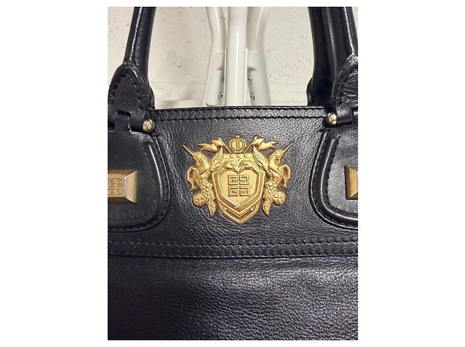 Givenchy Borsa a mano in pelle nera Nero - vista 6