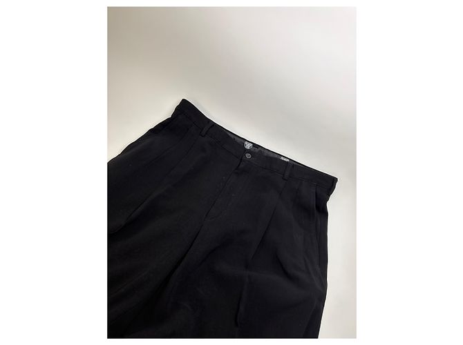 Medusa Abito Vintage Versace da Uomo in Misto Lana Nero XL - vista 10