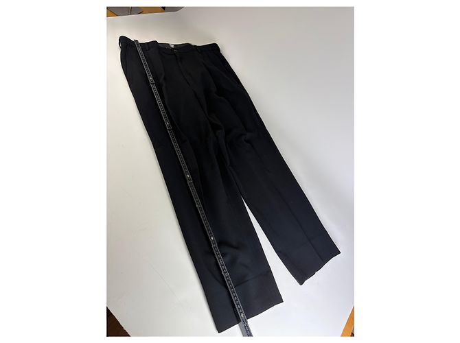 Medusa Abito Vintage Versace da Uomo in Misto Lana Nero XL - vista 11