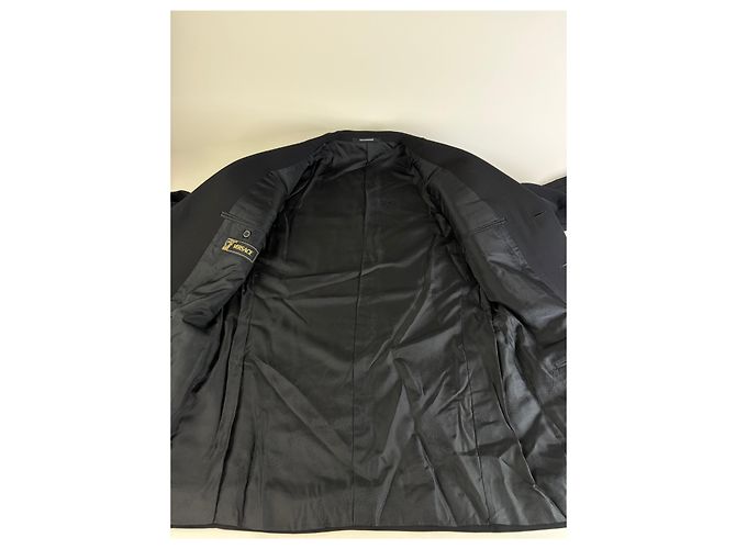 Medusa Abito Vintage Versace da Uomo in Misto Lana Nero XL - vista 4