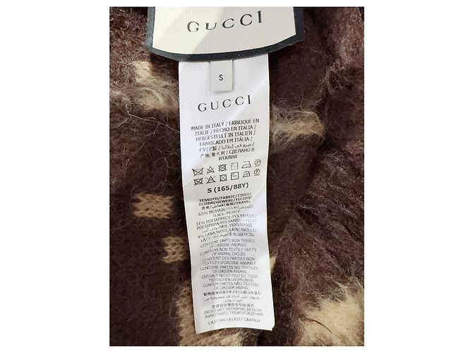 Gucci Strickjacke aus Wolle und Mohair Mehrfarben - Ansicht 5