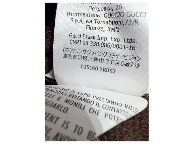 Gucci Strickjacke aus Wolle und Mohair Mehrfarben - Ansicht 6