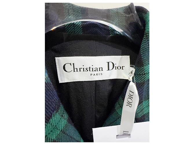 Chaqueta Dior de lana para mujer talla 38 Multicolor - vista 2