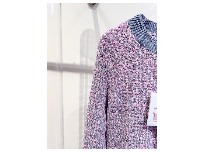 Chanel Pullover aus Baumwolle Mehrfarben - Ansicht 2