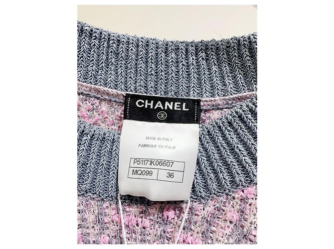 Chanel Pullover aus Baumwolle Mehrfarben - Ansicht 3