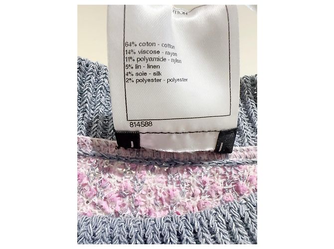 Chanel Pullover aus Baumwolle Mehrfarben - Ansicht 4