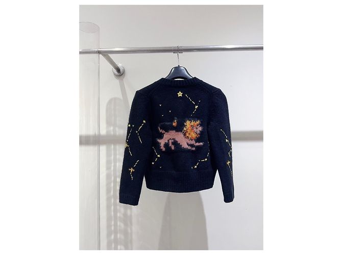 Dior Constellation Cardigan Wolle Mehrfarbig Mehrfarben - Ansicht 2