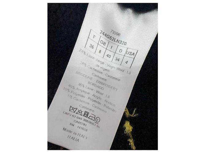 Dior Constellation Cardigan Wolle Mehrfarbig Mehrfarben - Ansicht 5