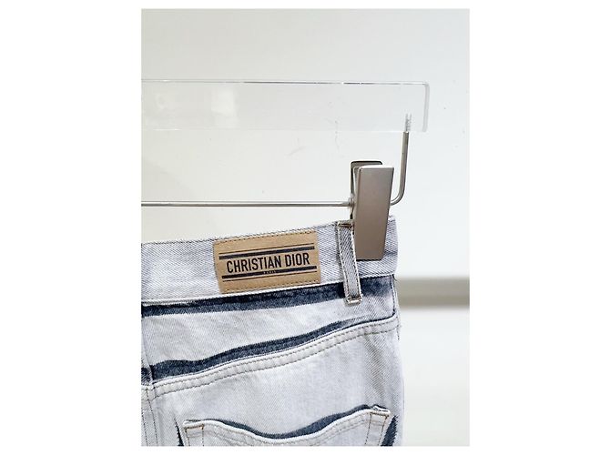 Pantalones Dior de Talle Alto de Algodón Multicolor - vista 2