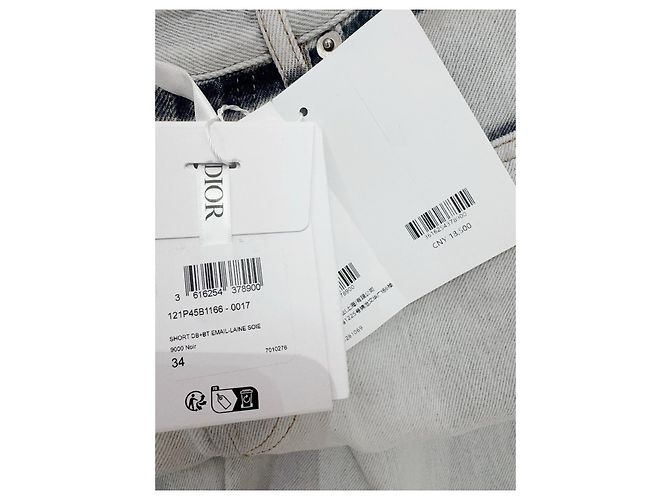 Pantalones Dior de Talle Alto de Algodón Multicolor - vista 4