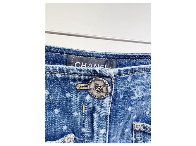 Vaqueros Chanel de denim Multicolor - vista 3
