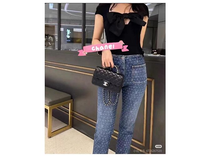 Vaqueros Chanel de denim Multicolor - vista 7