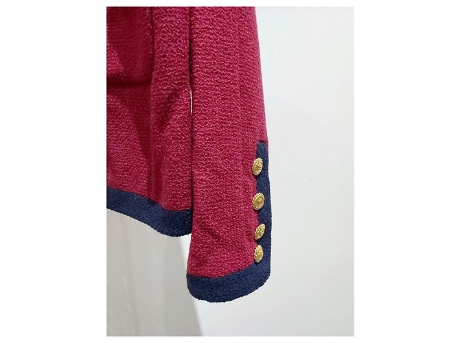 Chanel Tweed Jacke und Rock Set Größe 38 Mehrfarben - Ansicht 3