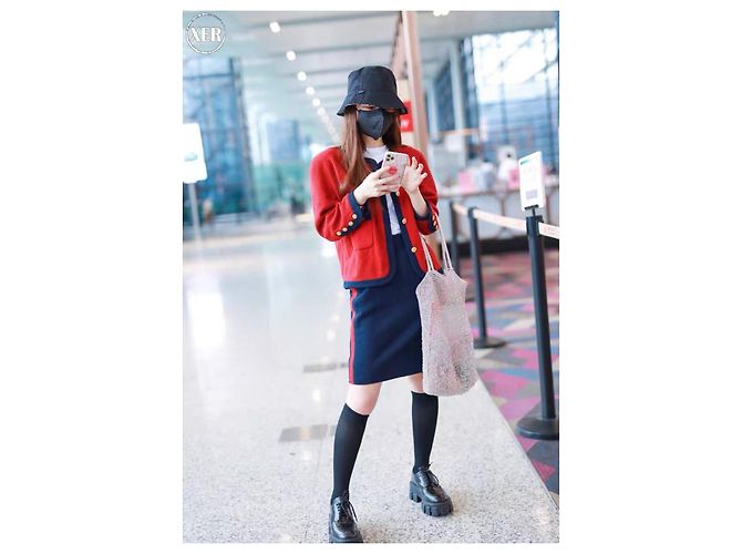 Chanel Tweed Jacke und Rock Set Größe 38 Mehrfarben - Ansicht 9
