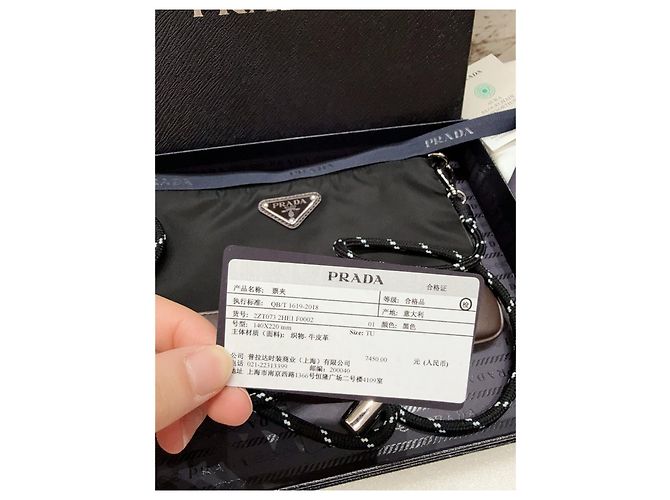 Prada Schultertasche aus Synthetik Mehrfarben - Ansicht 7