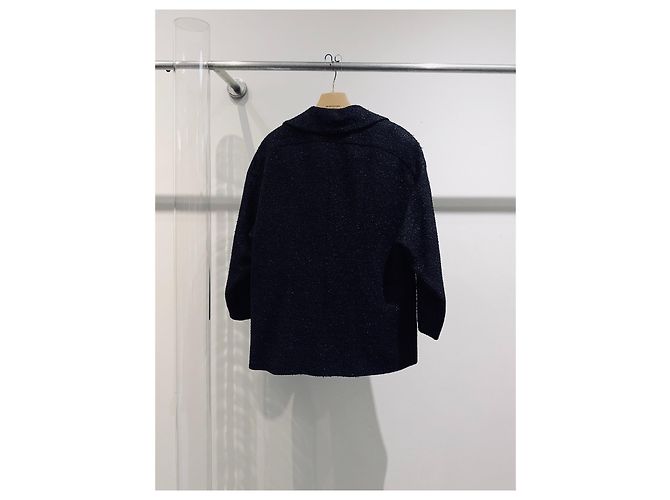 Chanel Tweed Jacke Oversize Mehrfarben - Ansicht 7