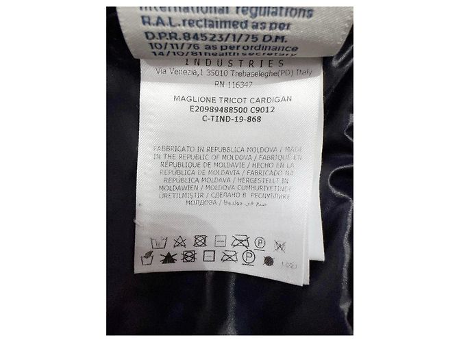 Piumino Moncler Nero Donna XS Multicolore - vista 4