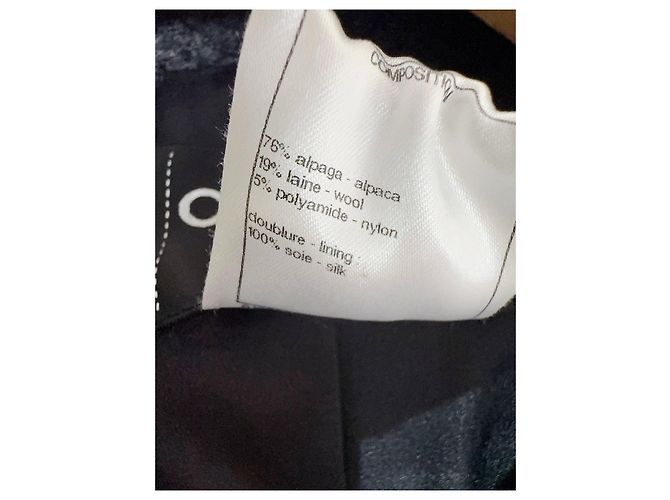 Chanel Tweed Jacke mit Stern Strass Verschluss Größe 36 Mehrfarben - Ansicht 6