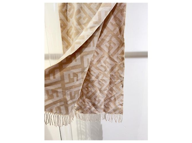 Sciarpa Fendi in cashmere reversibile Multicolore - vista 2