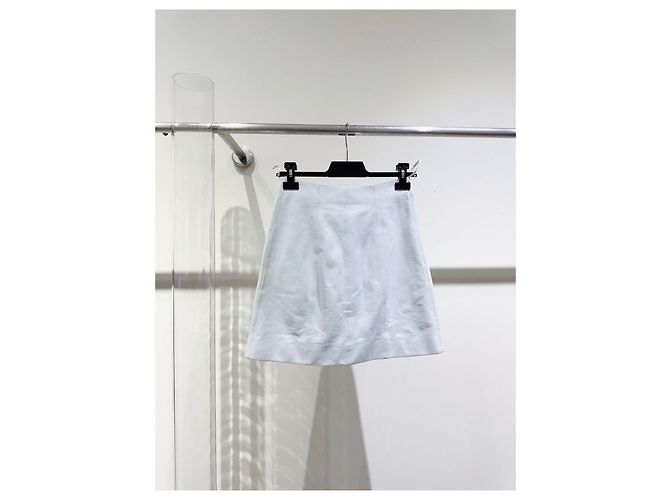 Chanel Lammleder Rock mit hoher Taille Mehrfarben - Ansicht 4