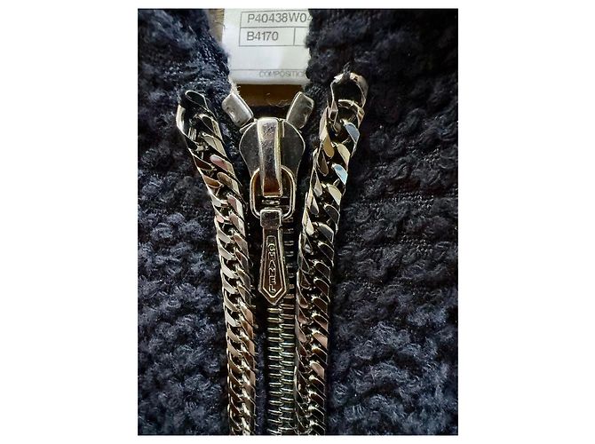 Chanel Jacke aus schwarzem Tweed Größe 34 Mehrfarben - Ansicht 2
