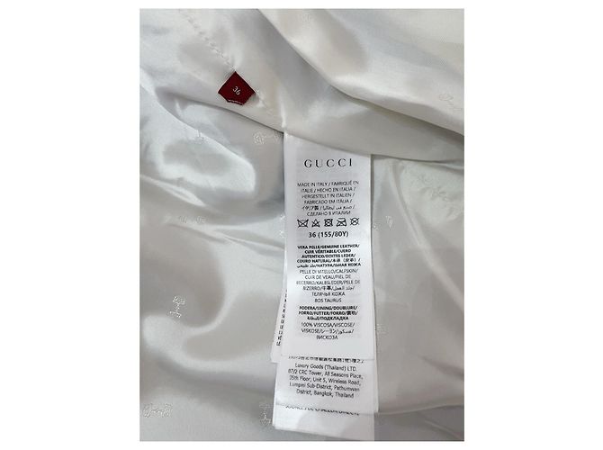 Gucci Lederjacken Mehrfarben - Ansicht 6