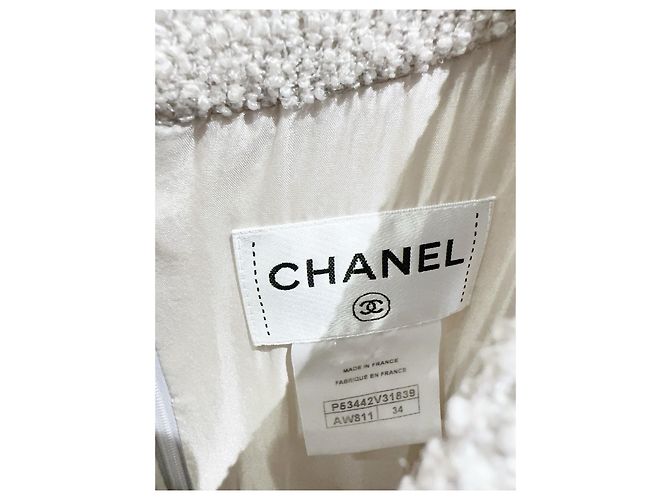 Chanel Tweed Kleid Mehrfarben - Ansicht 3