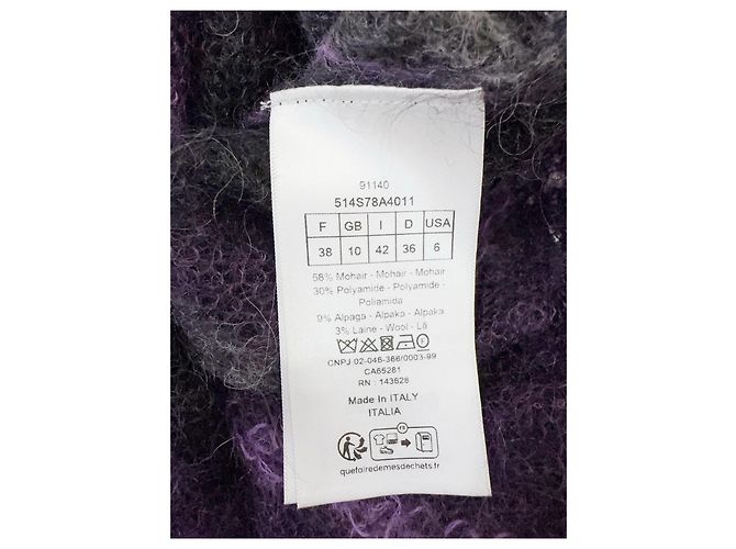 Dior Strickpullover aus Wolle und Mohair Mehrfarben - Ansicht 4