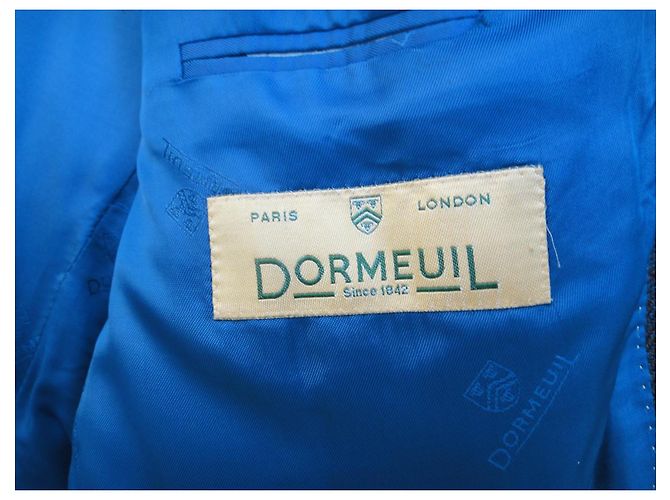 Autre Marque Dormeuil kariertes Wollsakko Mehrfarben Grau - Ansicht 3