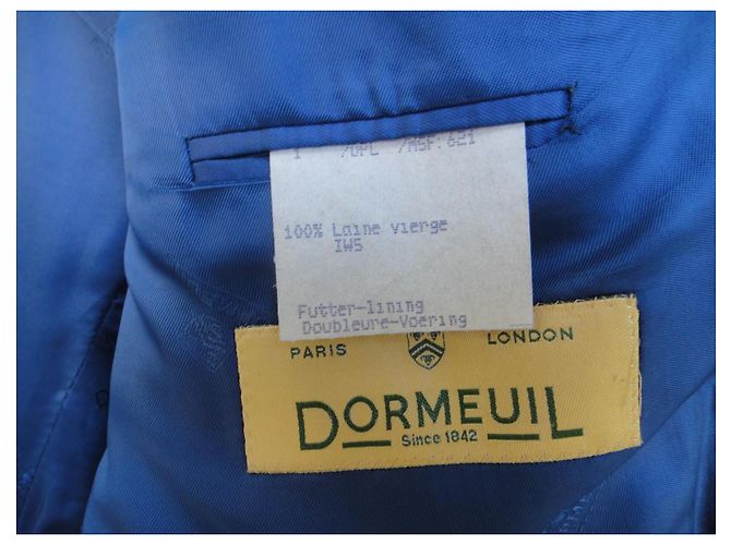 Autre Marque Dormeuil kariertes Wollsakko Mehrfarben Grau - Ansicht 6
