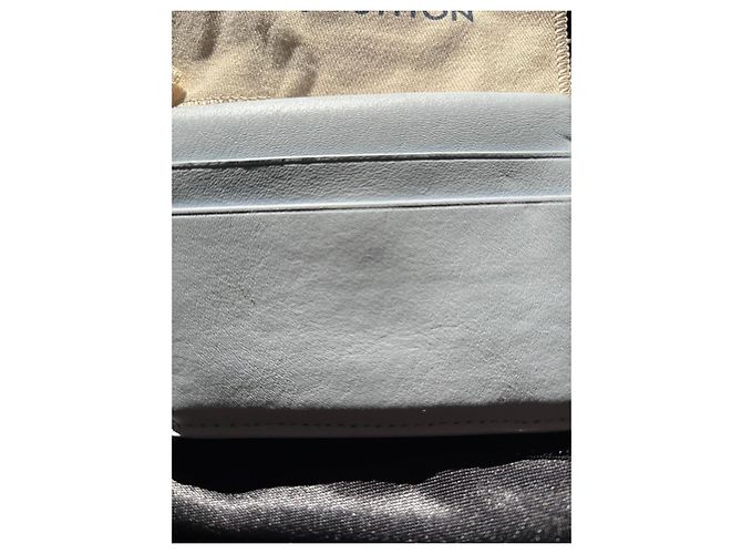 Louis Vuitton light blue leather wallet - view 10
